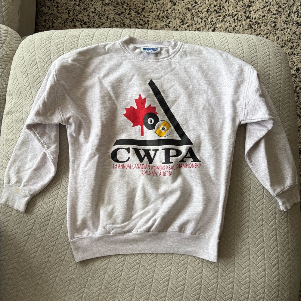 Vintage Calgary Bowling Crewneck